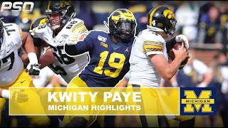 EDGE Kwity Paye Michigan Highlights | Indianapolis Colts 2021 NFL Draft