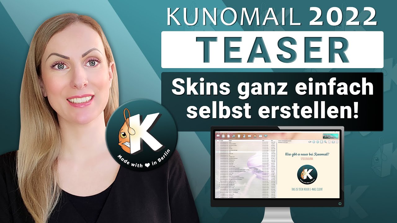 KUNOMAIL 2022 - Skins erstellen leicht gemacht - YouTube