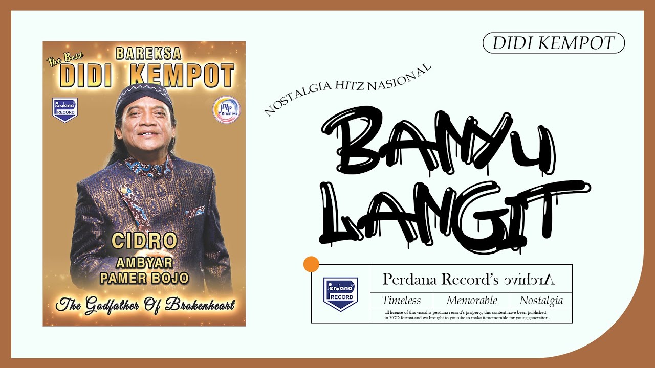 Didi Kempot Banyu Langit (Official Music Video) YouTube