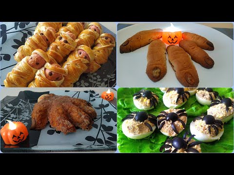 Четыре простых блюда на Хэллоуин / Four Simple Halloween Recipes