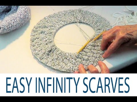 Free infinity scarf knitting pattern circular needles