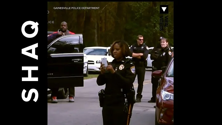 Police Officer Surprise Kids By Bringing Shaq O'Neal To Play