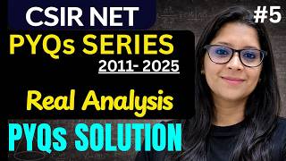 CSIR NET JUNE 2026 Countability PYQs|REAL ANALYSIS PYQS Questions Repeat होते है BY vaishali  maam