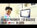 HOW MUCH MONEY I MADE IN DECEMBER 2020 | HIGHEST AMOUNT I MADE FROM YOUTUBE SINCE BEING MONETISED