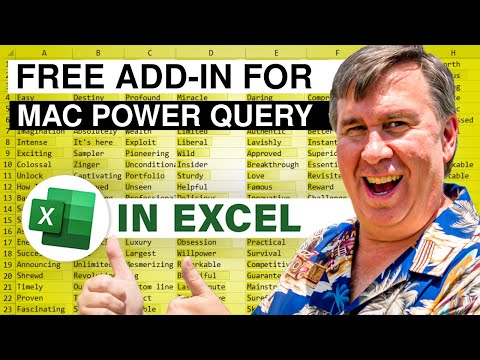 Vídeo: Com puc obtenir el ToolPak d'anàlisi a Excel per a Mac?