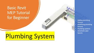 Revit MEP Project 29: How to place Plumbing Fixture in Revit