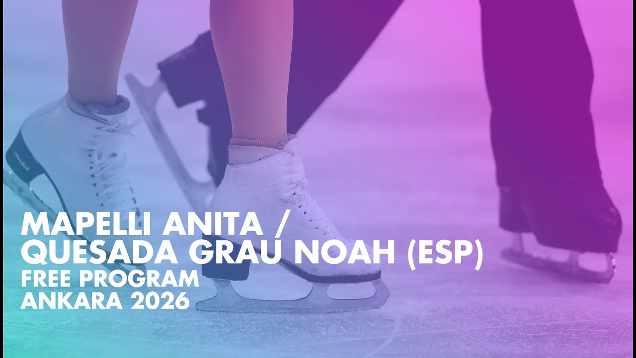 MAPELLI / QUESADA GRAU (ESP) | Junior Pairs Free Skating | Ankara 2026