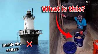 Abandoned Lighthouse Cistern - What We Found Inside!