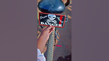Leader cycle modification number plate ☠️#youtube#viralvideos