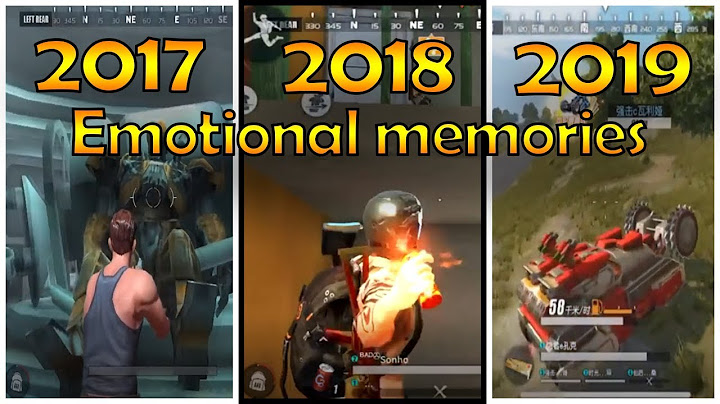 Rules of Survival - 2017 vs 2018 vs 2019 *sad & emotional*