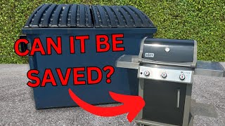 Saving A Bbq From Being Thrown Away By Deep Cleaning It