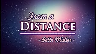 From A Distance - Bette Midler (KARAOKE VERSION)