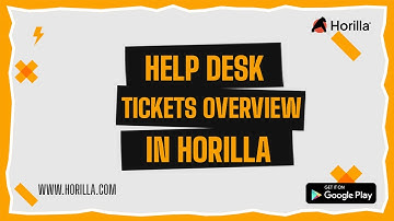 An Overview of Help Desk Tickets in Horilla HRMS | What is a Help Desk | Employee Helpdesk Software