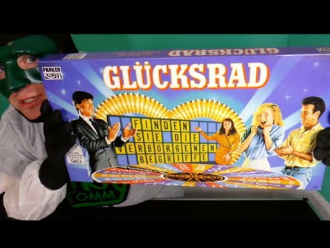 Glücksrad-Spiel von ca: 1989 Vintage [Parker] Ich kaufe ein L, Retro Time!  |Review - YouTube