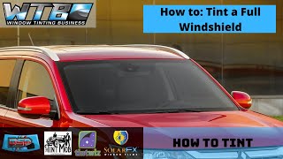 How to Tint: Full Front Windshield screenshot 3