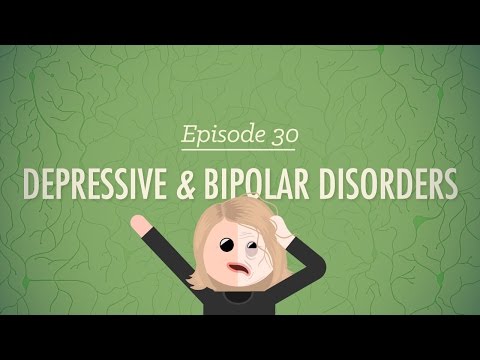 Thumbnail for the embedded element "Depressive and Bipolar Disorders: Crash Course Psychology #30"