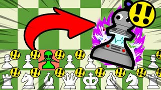 ANDROID PAWN 99 LVL VS ALL CHESS PIECES | Chess Memes #15