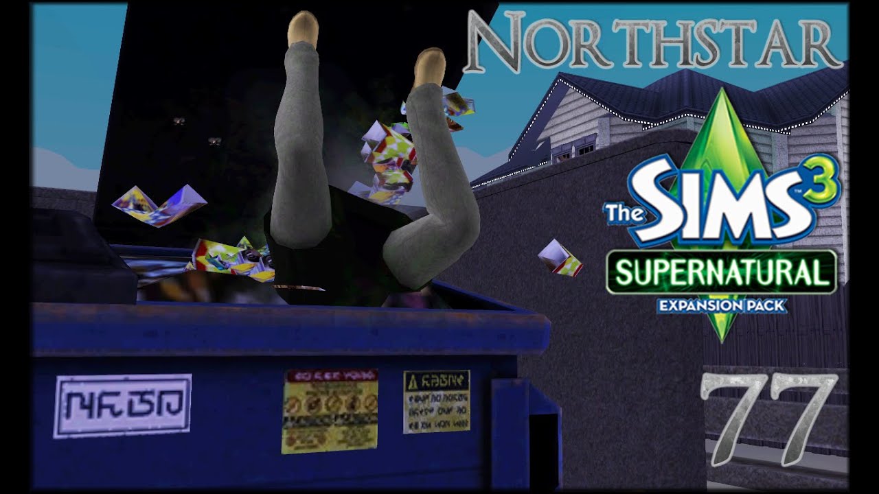 [ Sims 3 Supernatural ] Dubious Dumpster Diving Part 77 YouTube