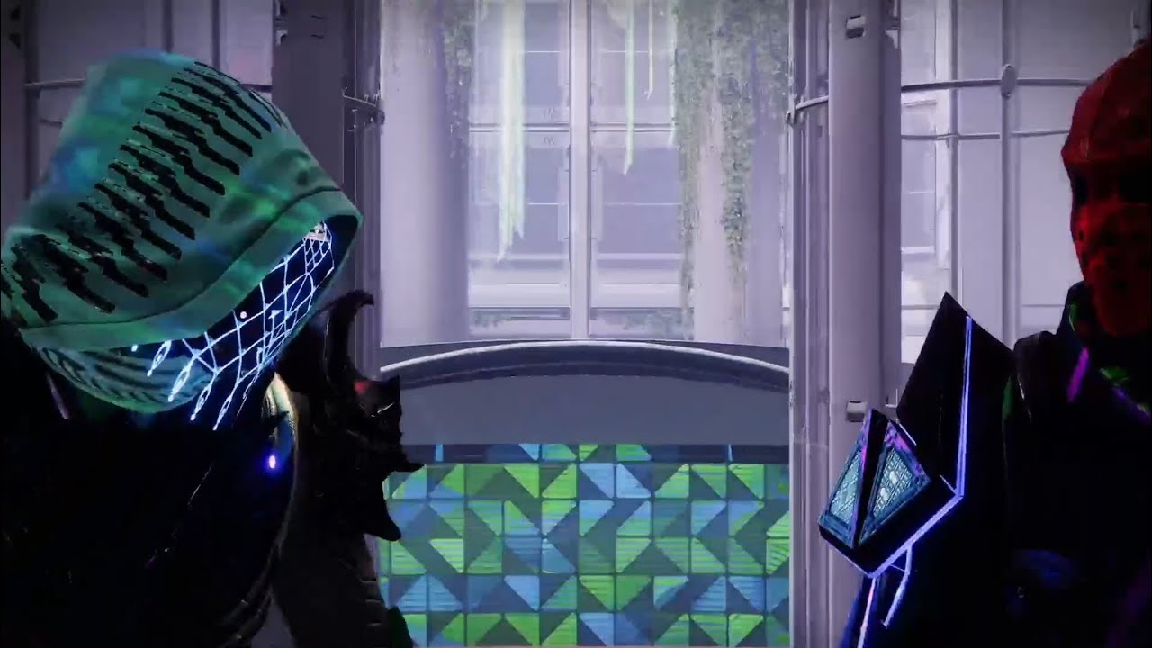 Монтаж «Испытаний Осириса» в Destiny 2 и основные моменты на Cirrus plaza в торговом центре Neomu...