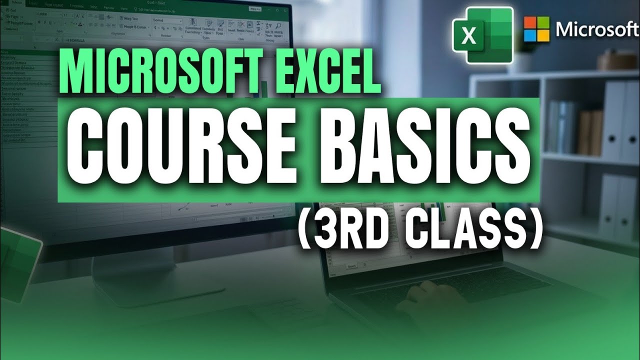 Microsoft Excel Course Basics (3rd Class) - YouTube