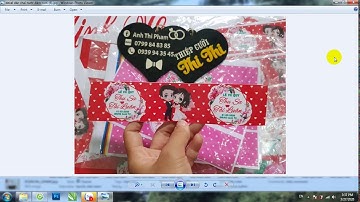 ĐỊA CHỈ IN TEM NHÃN DÁN CHAI NƯỚC SUỐI ĐÁM CƯỚI CẦN THƠ | THIỆP CƯỚI THI THI