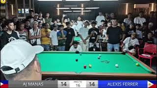 Philippines pool turnamen. AJ MANAS vs ALEXIS FERRER #trending #billiards #viral #viralvideos