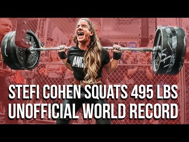 25-time World Record Powerlifter Stefanie Cohen to make UFC Fight