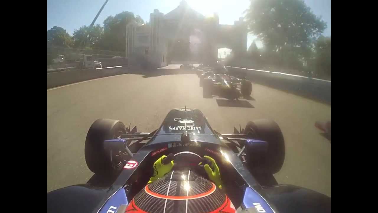 2013 Pro Mazda Race 2 at GP3R Lloyd Read
