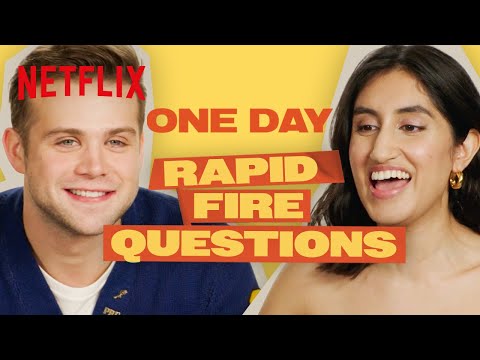 Ambika Mod And Leo Woodall Answer Rapid Fire Questions | One Day | Netflix