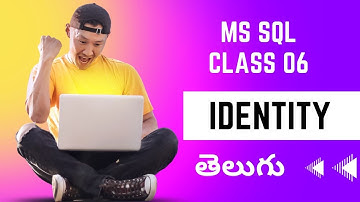 Ms Sql Class 06 nov29th 2022 Identity