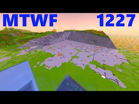 Minecraft - making the world flat 1227