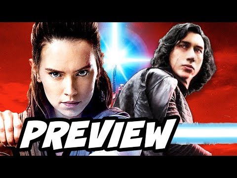Star Wars The Last Jedi Preview Breakdown - Rey, Kylo Ren and New Planet