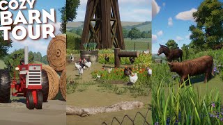 Cozy Little Barn Tour! Many new Animations and fun! Planet Zoo Tour