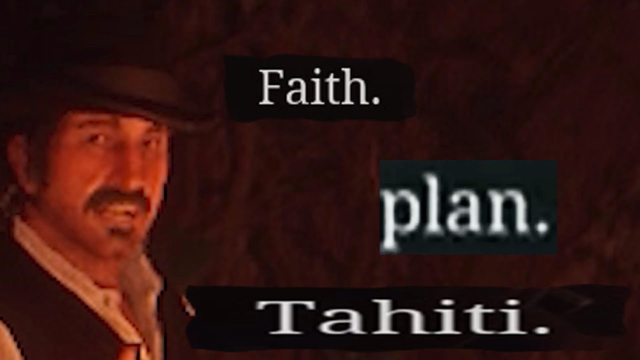Dutch talks about faith, plan and Tahiti for 1 minute straight