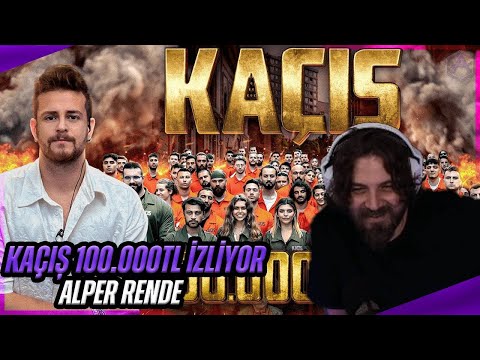 ELRAENN - 100 KİŞİLİK KAÇIŞ!! 100.000TL BÜYÜK ÖDÜL İZLIYOR! | @ALPER RENDE