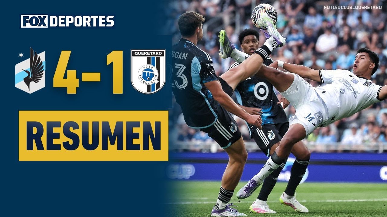 Video highlights for Minnesota United 4-1 Club Queretaro