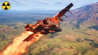 Realistic Warplane Crashes and Explosions #8 | Nuclear Option