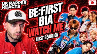 RAPPER REACTS to BE:FIRST - WATCH ME (feat. BIA) 🇯🇵 | Japanese Music Reaction