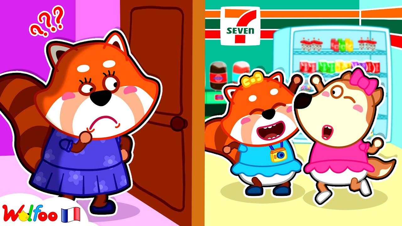 J'ai Construit Un Mini-marché Secret Dans Ma Chambre 🤫 Dessin Animé Pour Bébé 🎉Collection D'épisodes