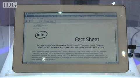 COMPUTEX: Pixel Qi shows off a touchscreen display