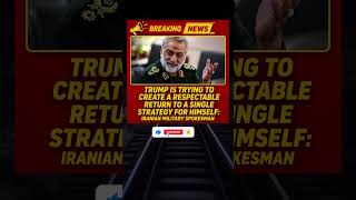 Iranian Military Spokesman Targets Trump | Explosive Statement Sparks Global Debate