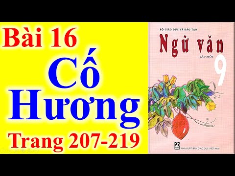 Ngữ Văn Lớp 9 Bài 16 – Cố Hương – Trang 207 - 219