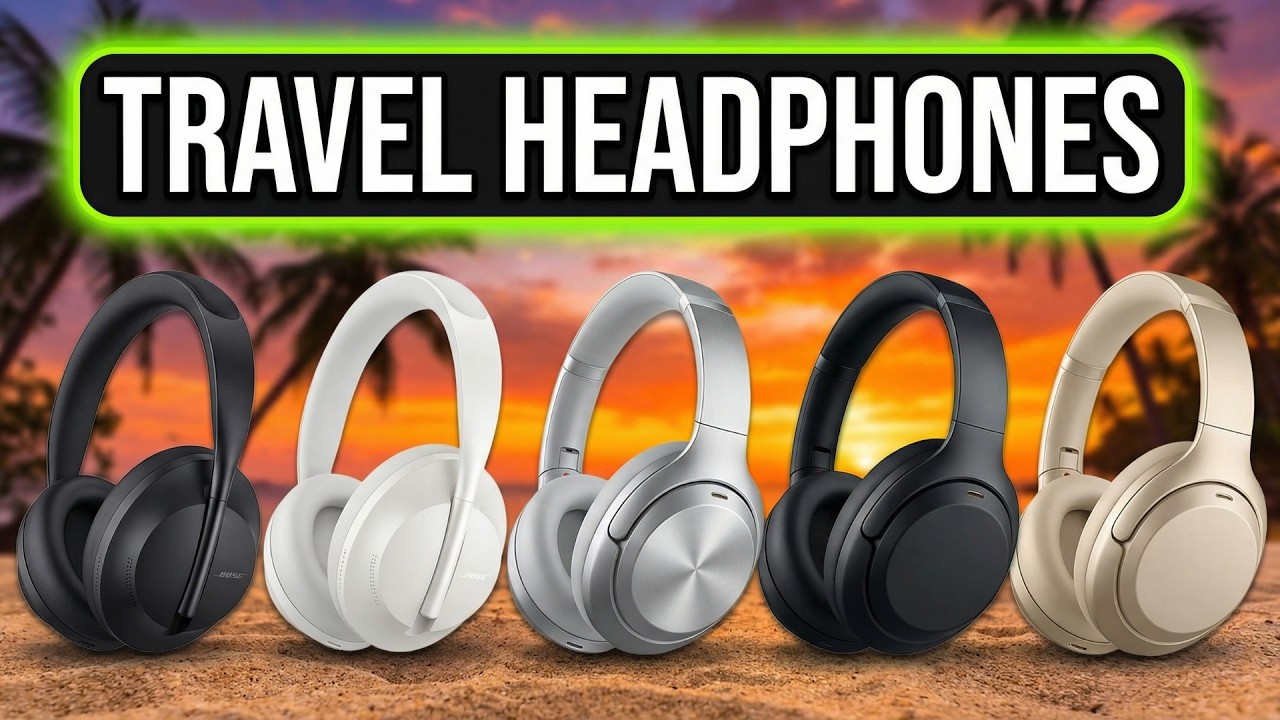 ✅ 10 лучших наушников для путешествий 2026 года — не покупайте перед полетом (протестировано на а...