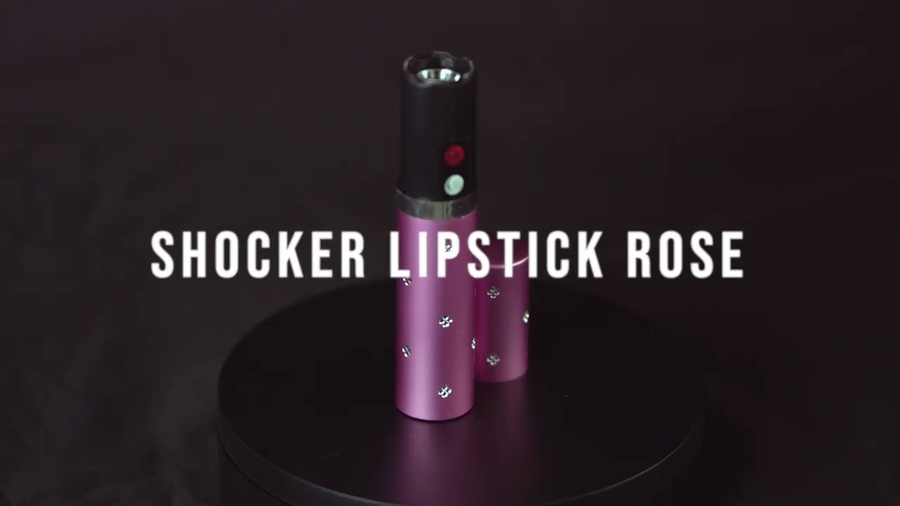 Pelta Defense - Présentation Shocker rouge à lèvres rose 