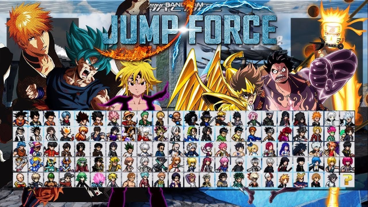 Jump Force Mugen V11 DOWNLOAD 4k (Gameplay) 