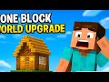 One block world upgrade | minecraft java edition #3 |@TechnoGamerzOfficial