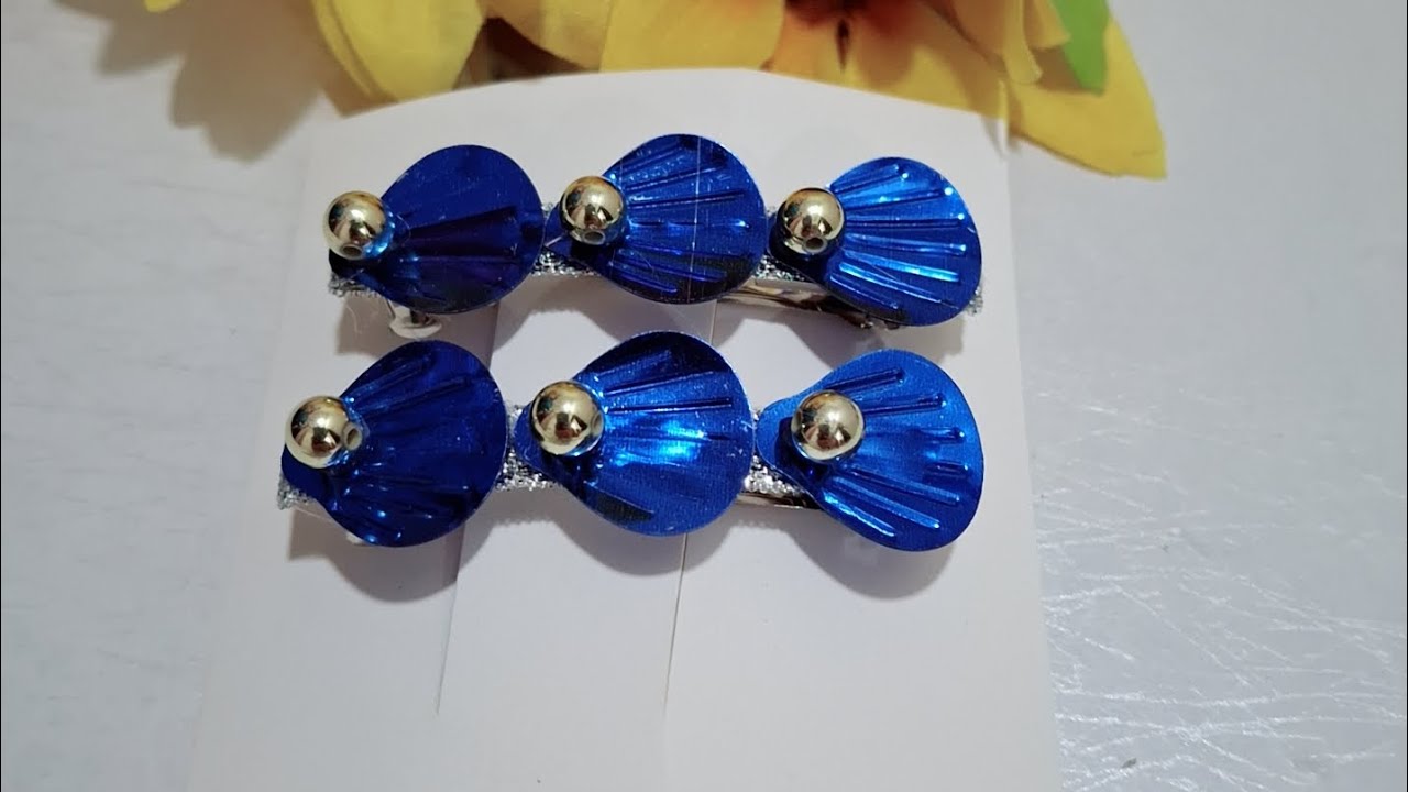 Hair clips #11 || Easy to make || Tutorial