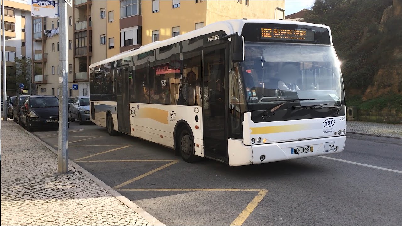 TST Transportes Sul Tejo - DAF SB200 VDL Berkhof Ambassador 200 - Bus 286 -Carreira/Line 102 [1440p]