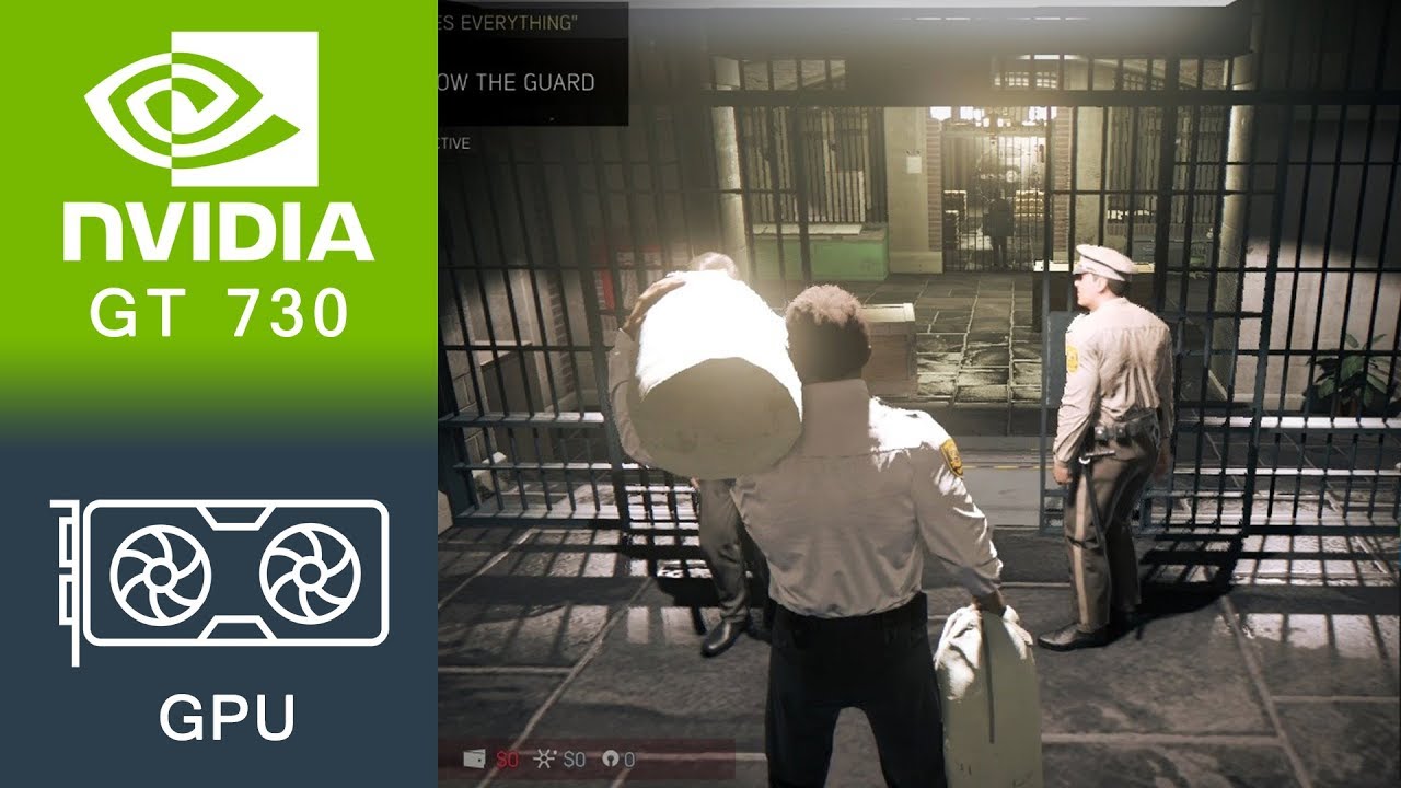 Mafia III Gameplay on GT 730 2GB DDR5 