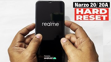 Realme Narzo 20/ 20A - Hard Reset | Unlock Pin Pattern Password | Factory Reset